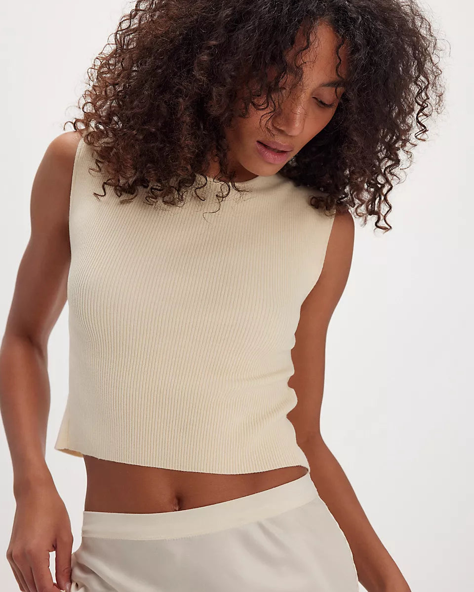 FREE PEOPLE BACK TO BACK TEE - ANTIQUE IVORY