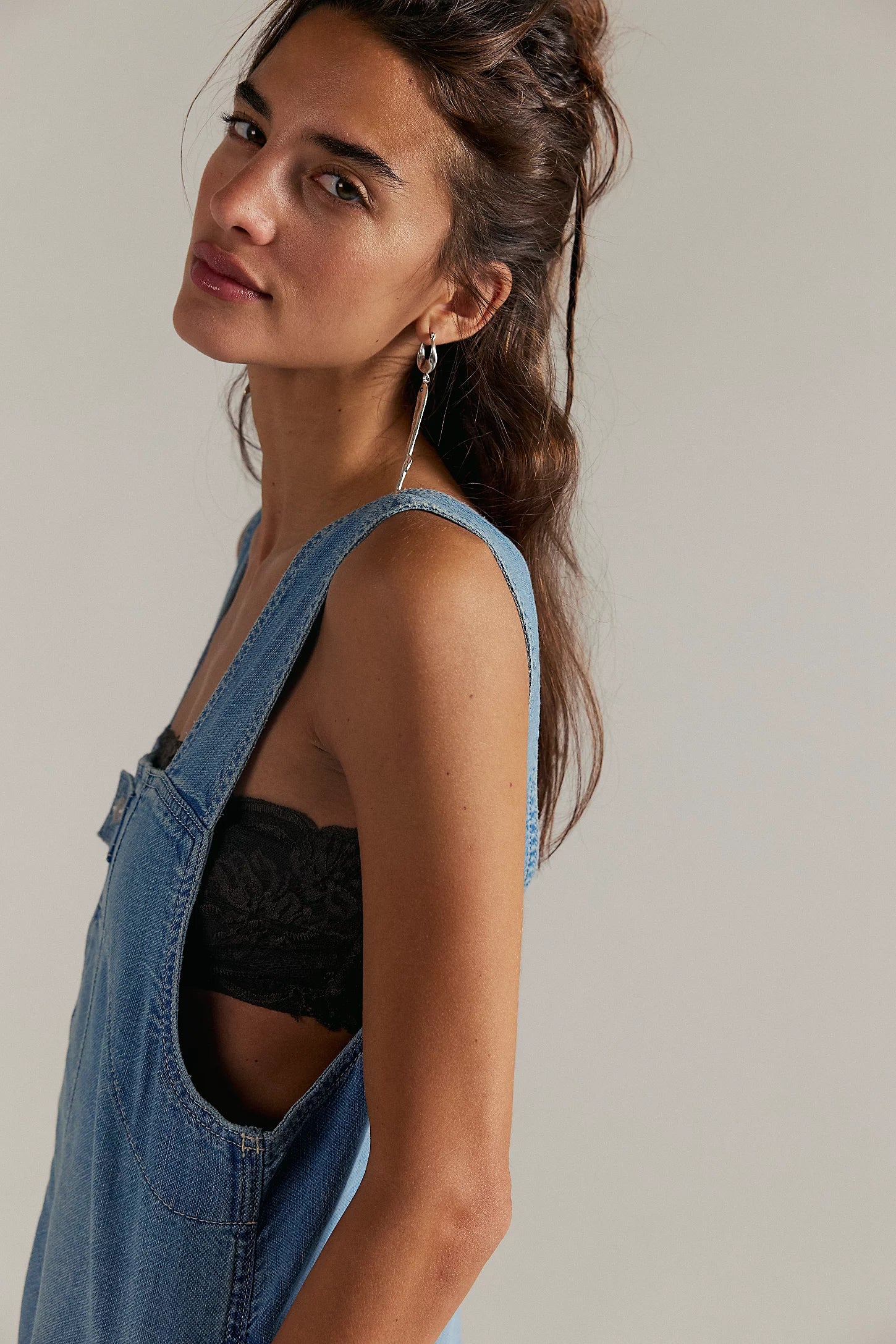 FREE PEOPLE JUDE SHORTALL - LIGHT INDIGO
