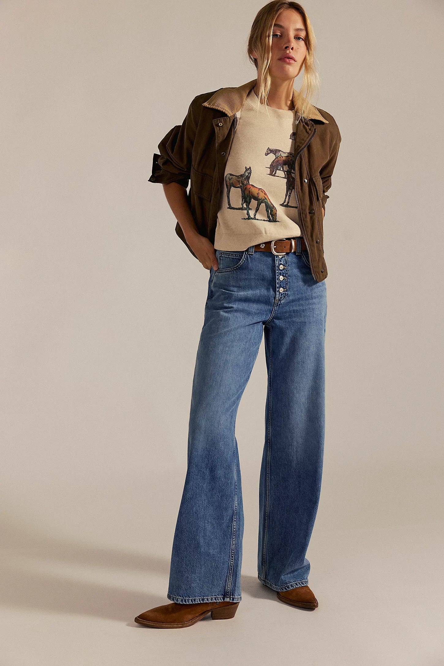 FREE PEOPLE NIA BOYFRIEND JEANS - FRIDAY