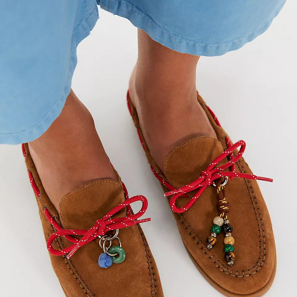 FREE PEOPLE SEAS THE DAY MULE - LUGGAGE MULTI