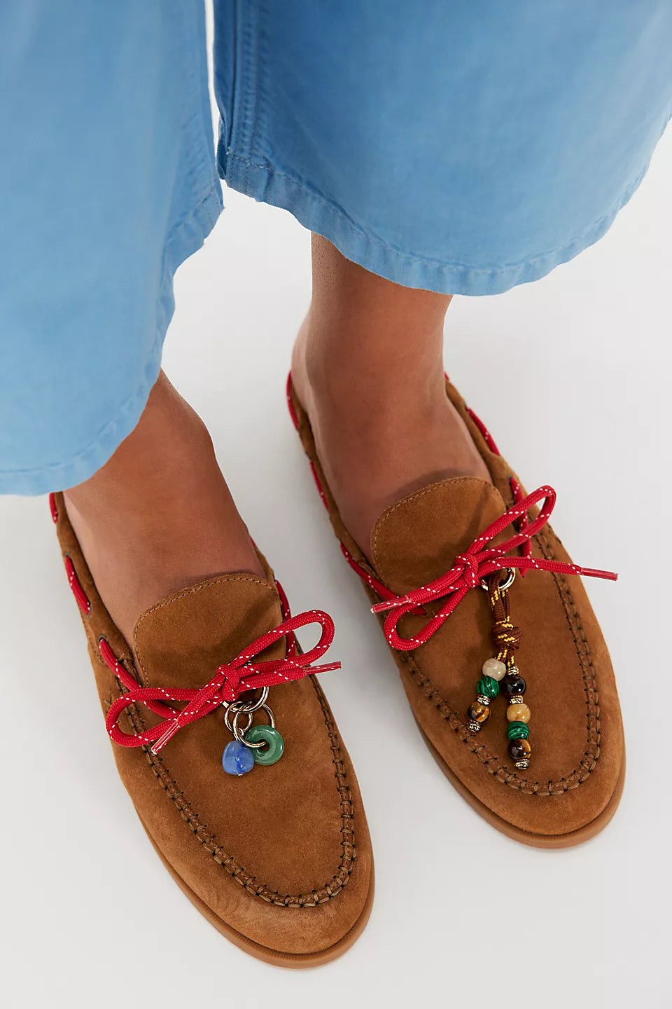 FREE PEOPLE SEAS THE DAY MULE - LUGGAGE MULTI