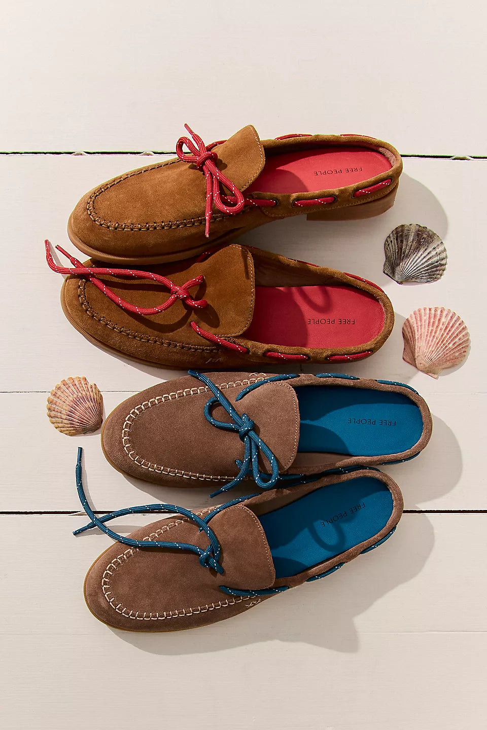 FREE PEOPLE SEAS THE DAY MULE - LUGGAGE MULTI