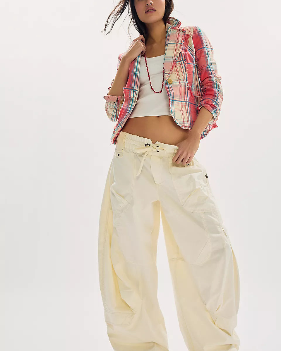 FREE PEOPLE ONSET PARACHUTE PANT - TOFU