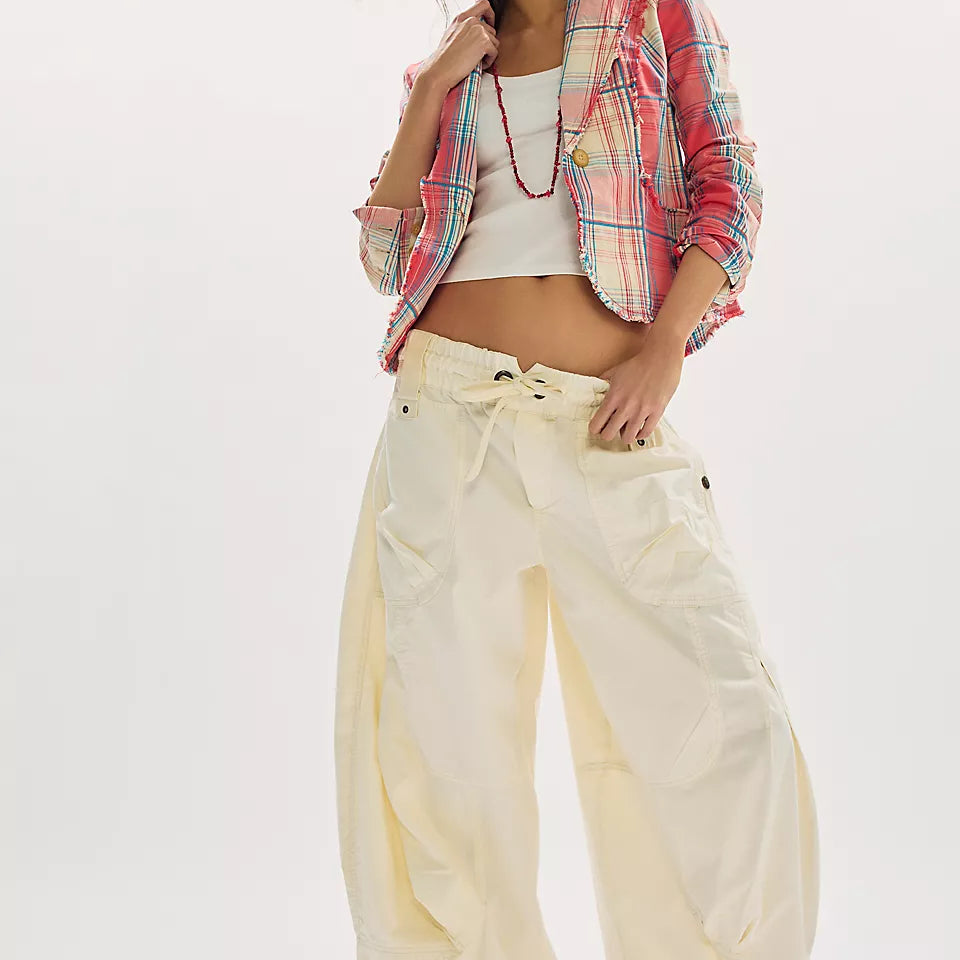 FREE PEOPLE ONSET PARACHUTE PANT - TOFU