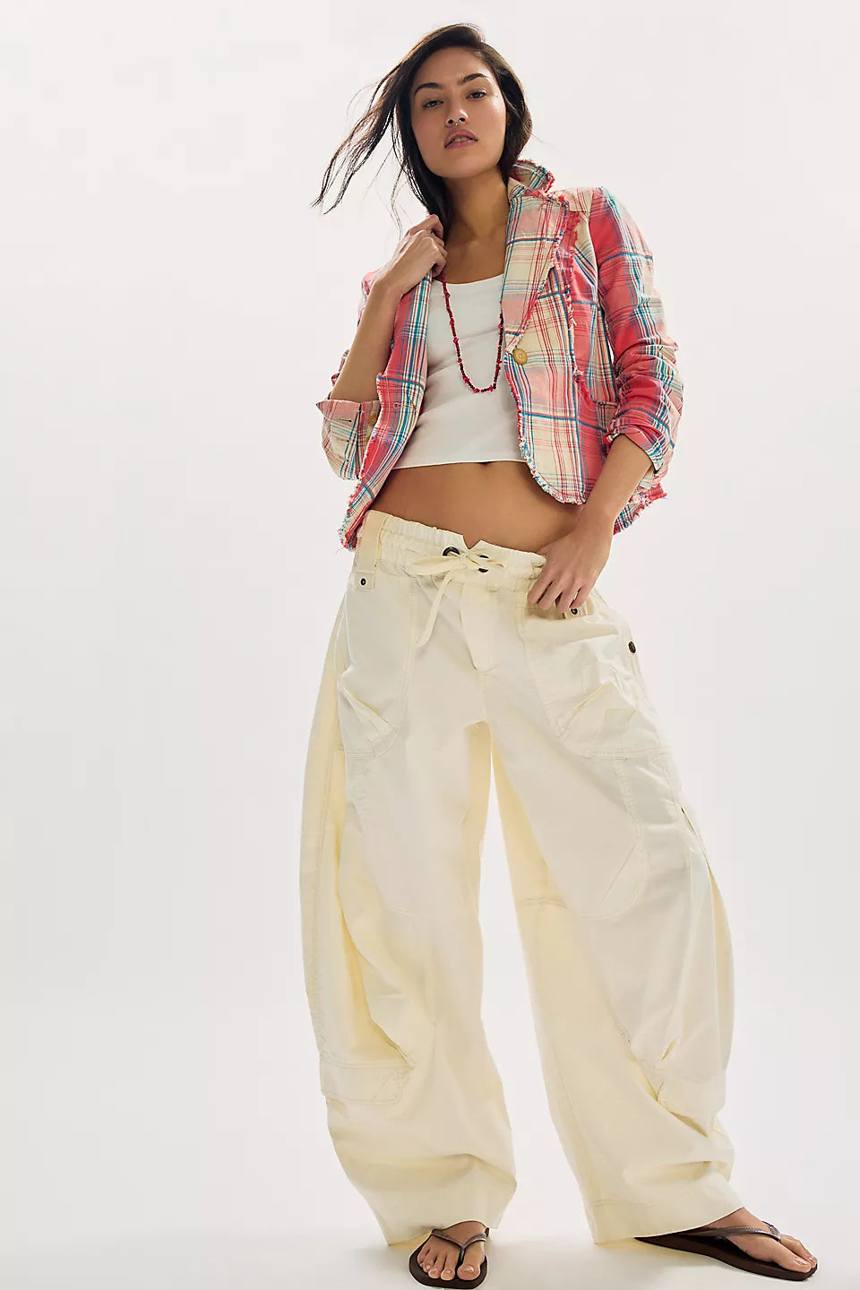 FREE PEOPLE ONSET PARACHUTE PANT - TOFU