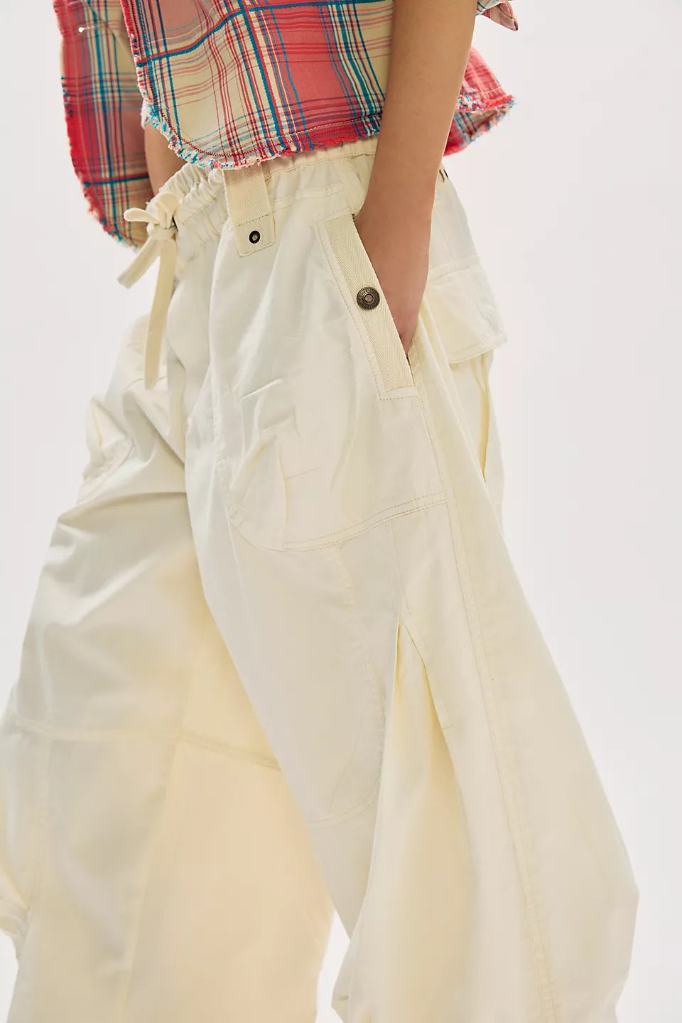 FREE PEOPLE ONSET PARACHUTE PANT - TOFU