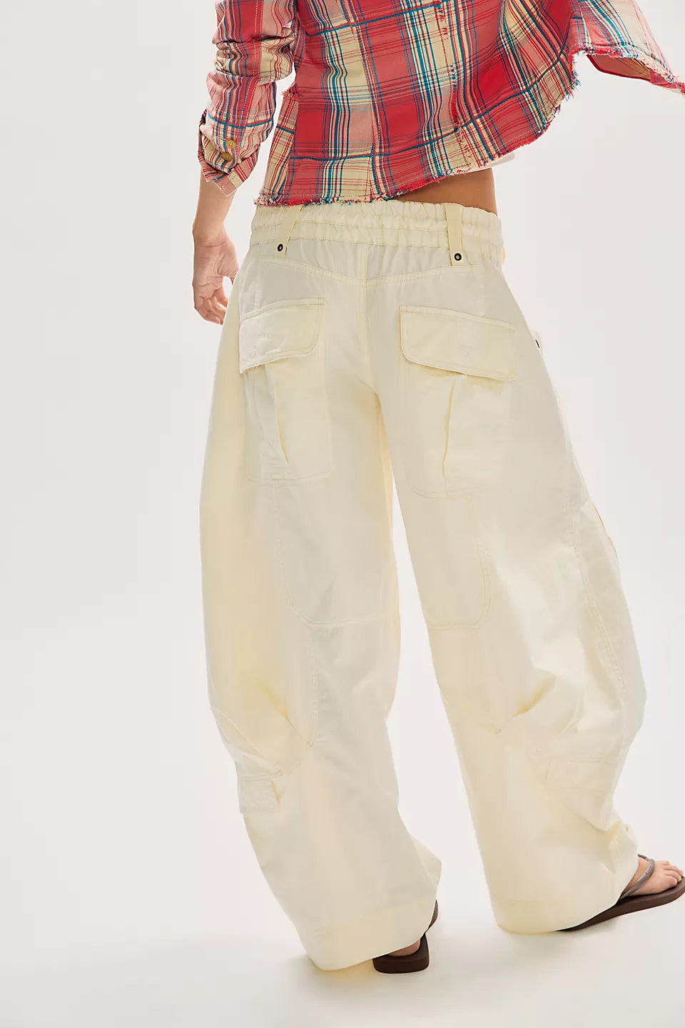 FREE PEOPLE ONSET PARACHUTE PANT - TOFU
