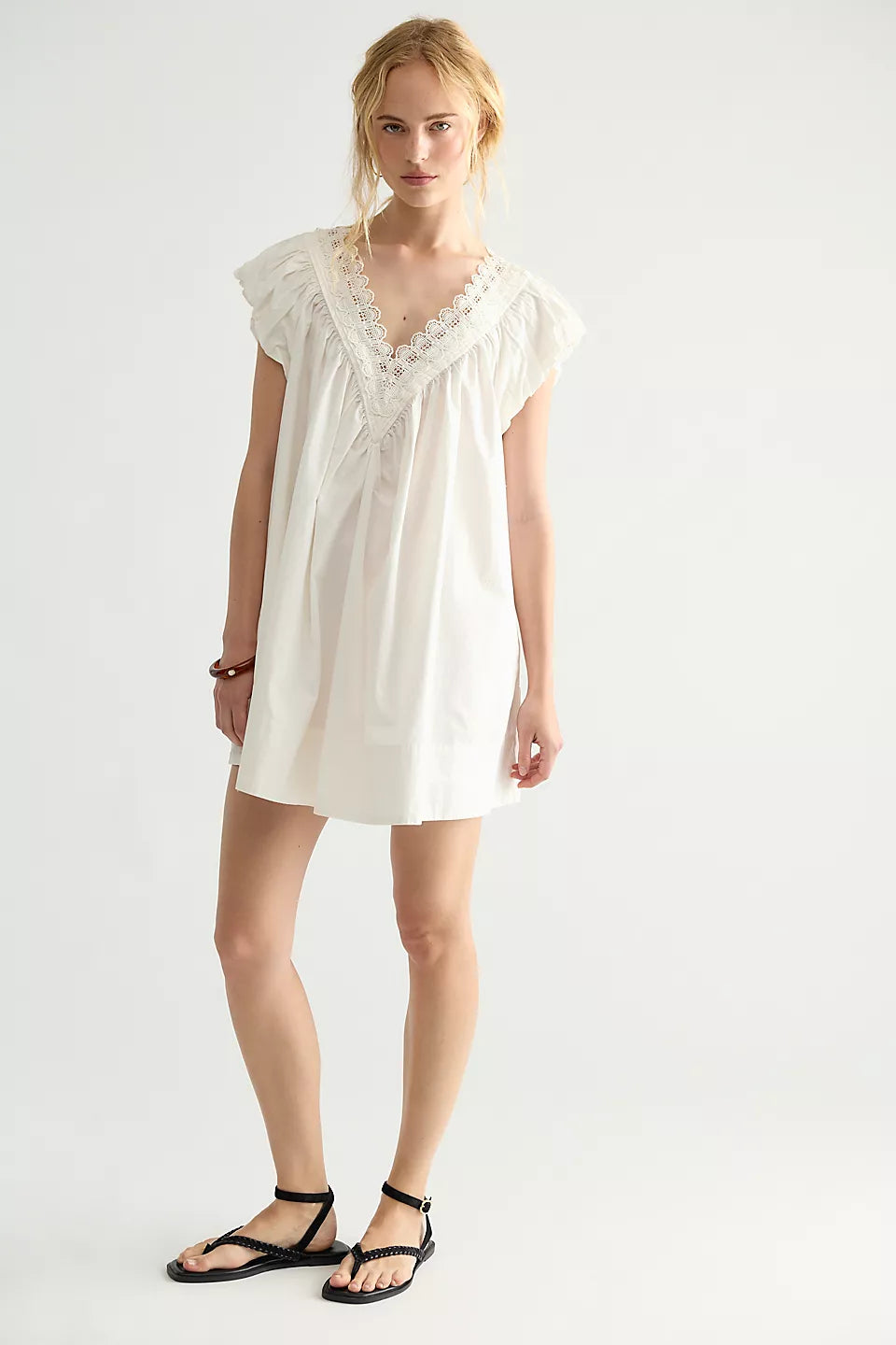 FREE PEOPLE SUNDAZED MINI DRESS - SUGAR SWIZZLE