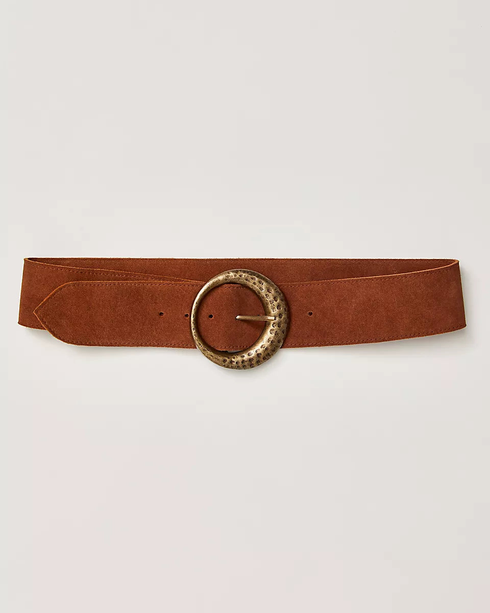 FREE PEOPLE LUNA HIP BELT - COGNAC
