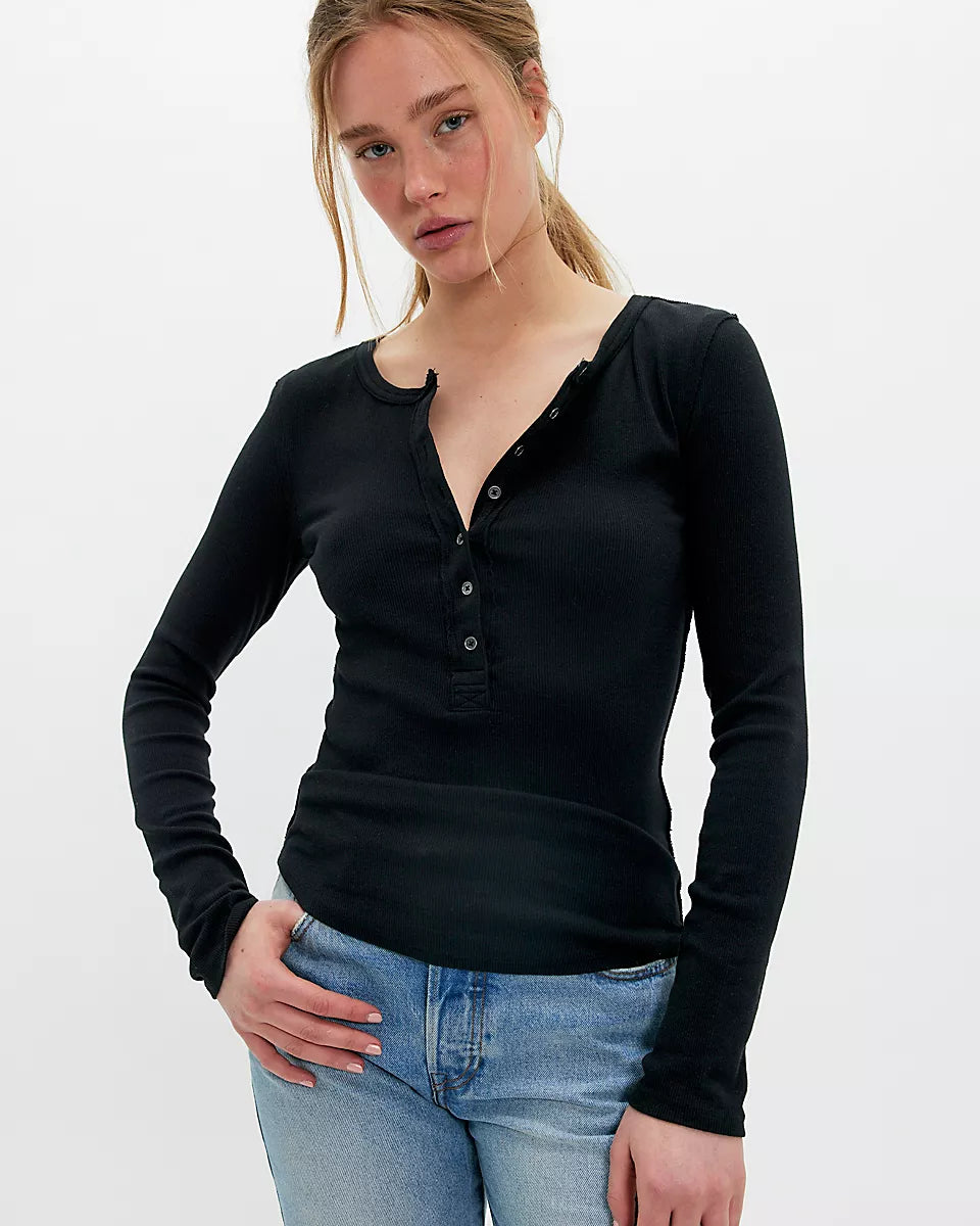 FREE PEOPLE JAMIE HENLEY - BLACK