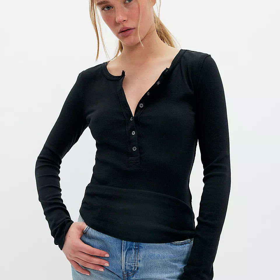 FREE PEOPLE JAMIE HENLEY - BLACK