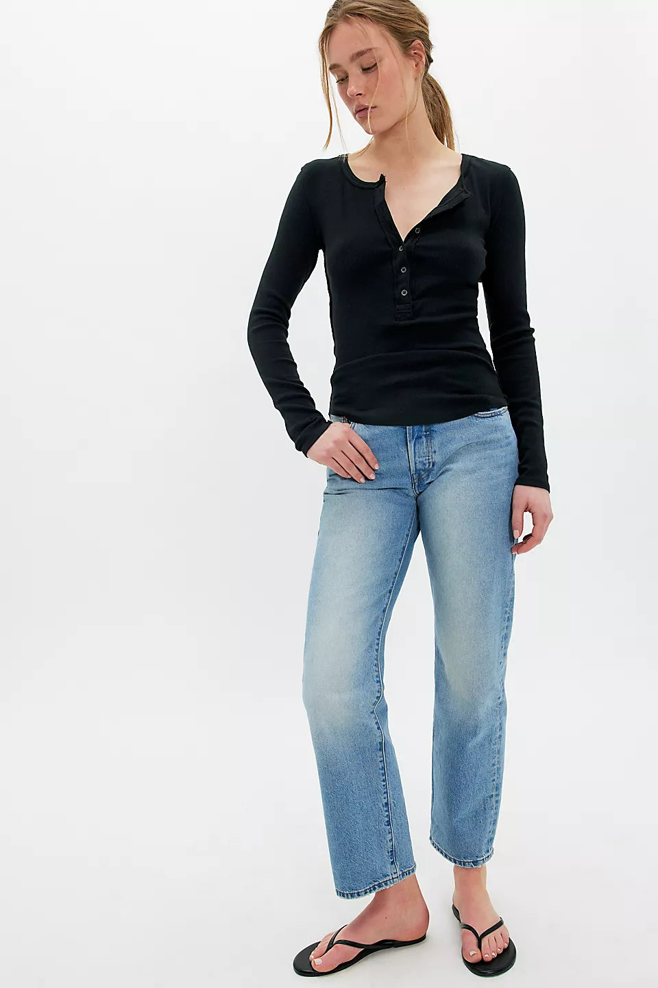 FREE PEOPLE JAMIE HENLEY - BLACK