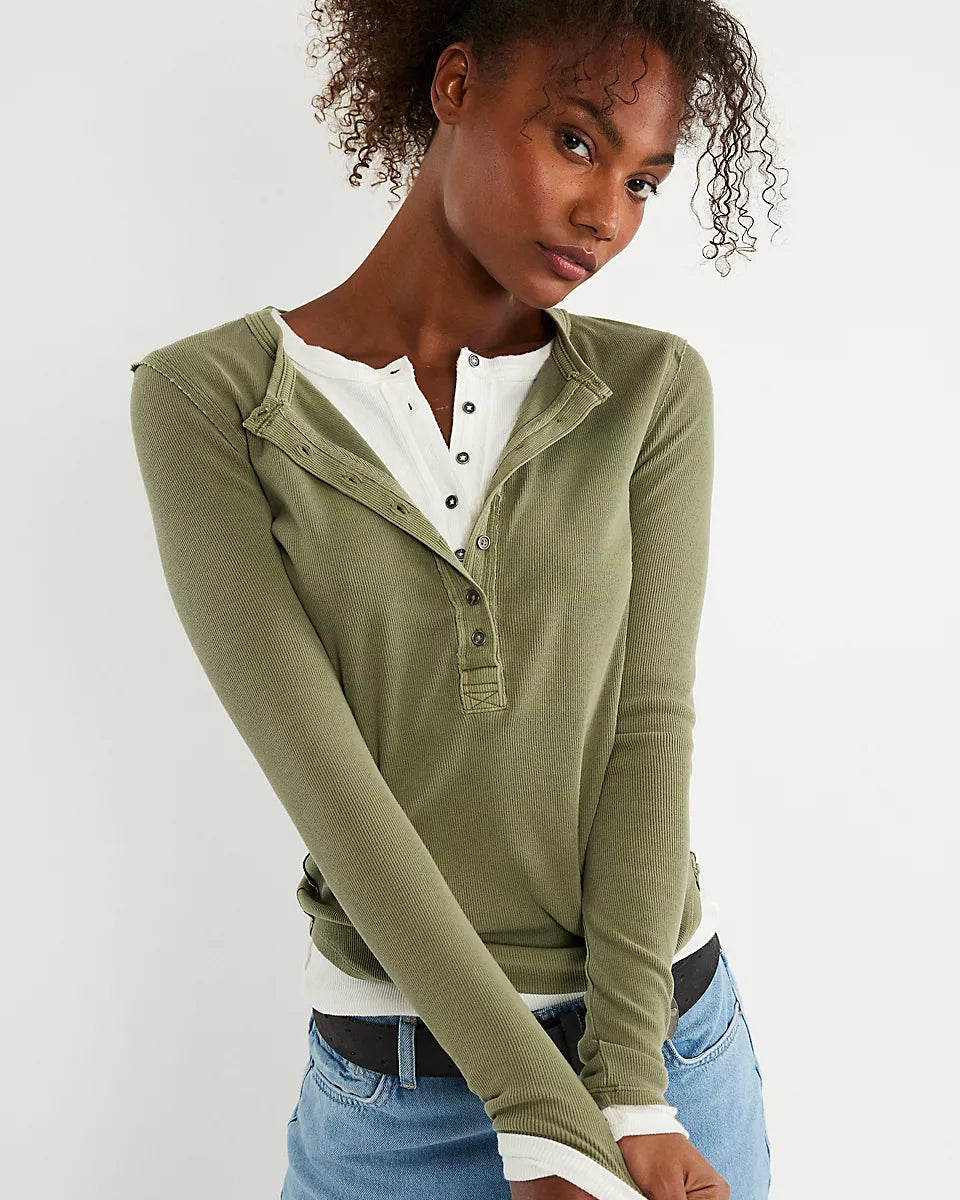 FREE PEOPLE JAMIE HENLEY - CAPULET OLIVE