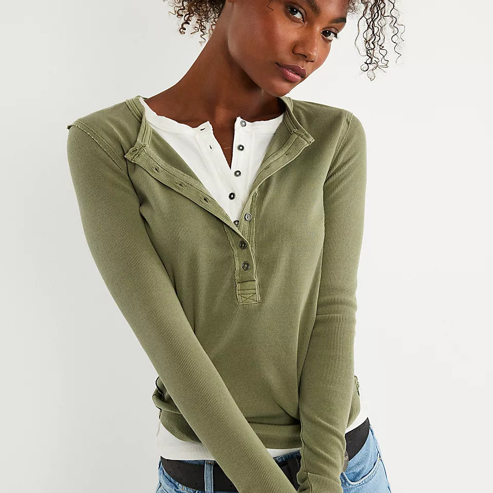 FREE PEOPLE JAMIE HENLEY - CAPULET OLIVE