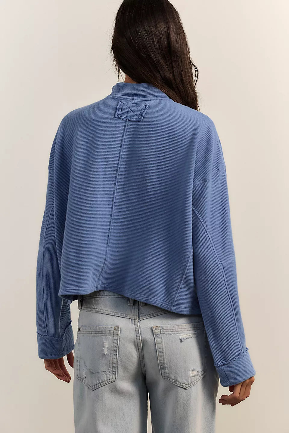FREE PEOPLE CELESTE QUARTERZIP PULLOVER