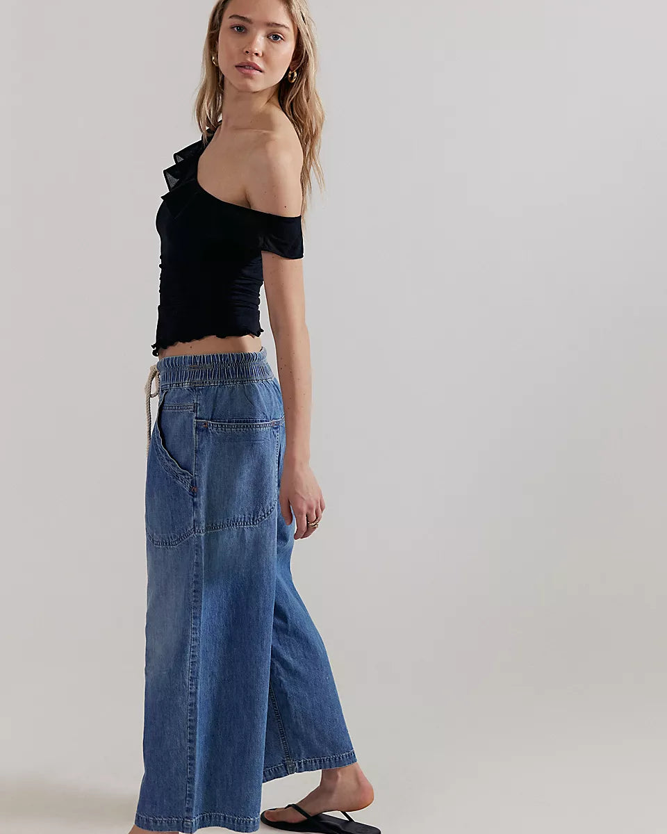 FREE PEOPLE EASY PEASY PULL ON - NO PROBLEM