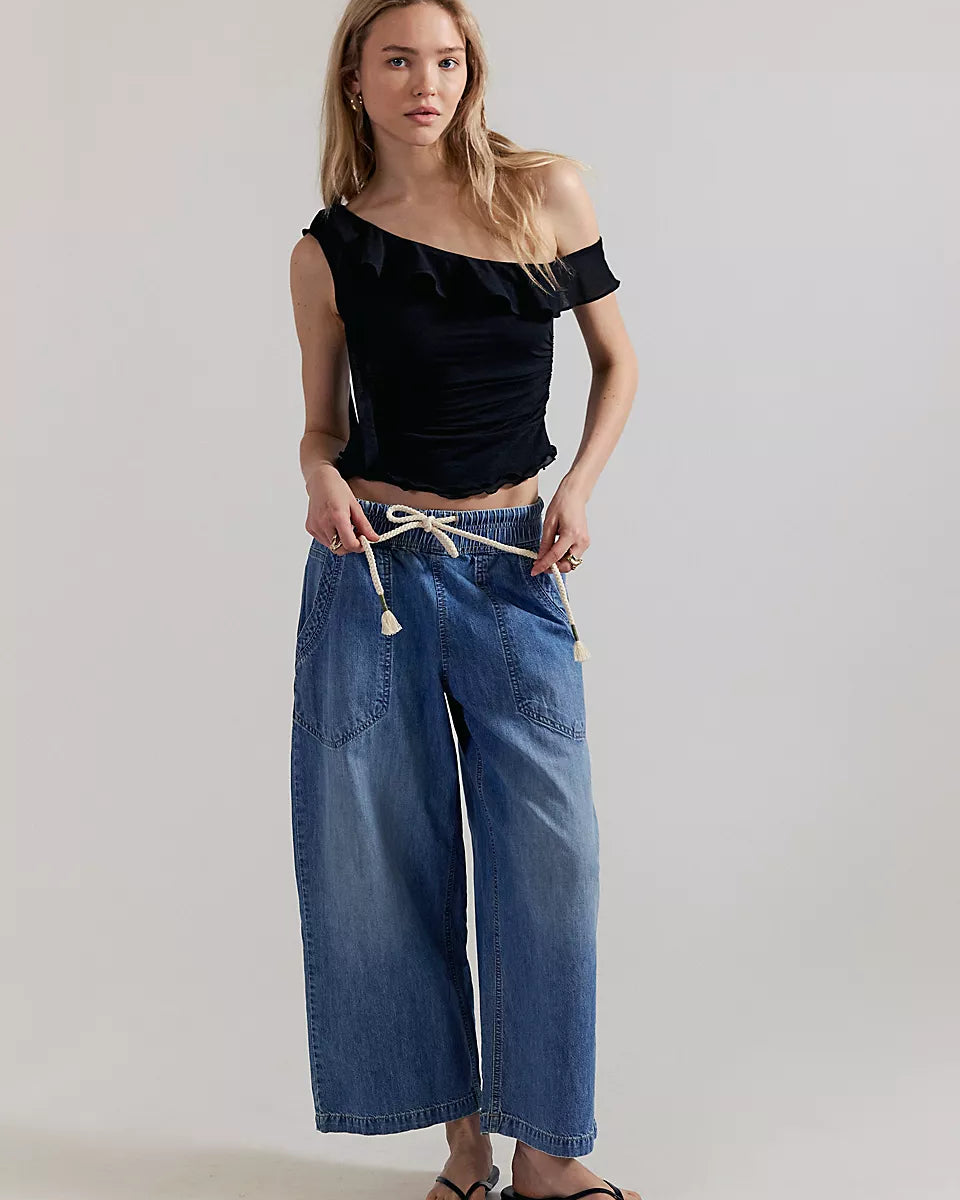 FREE PEOPLE EASY PEASY PULL ON - NO PROBLEM