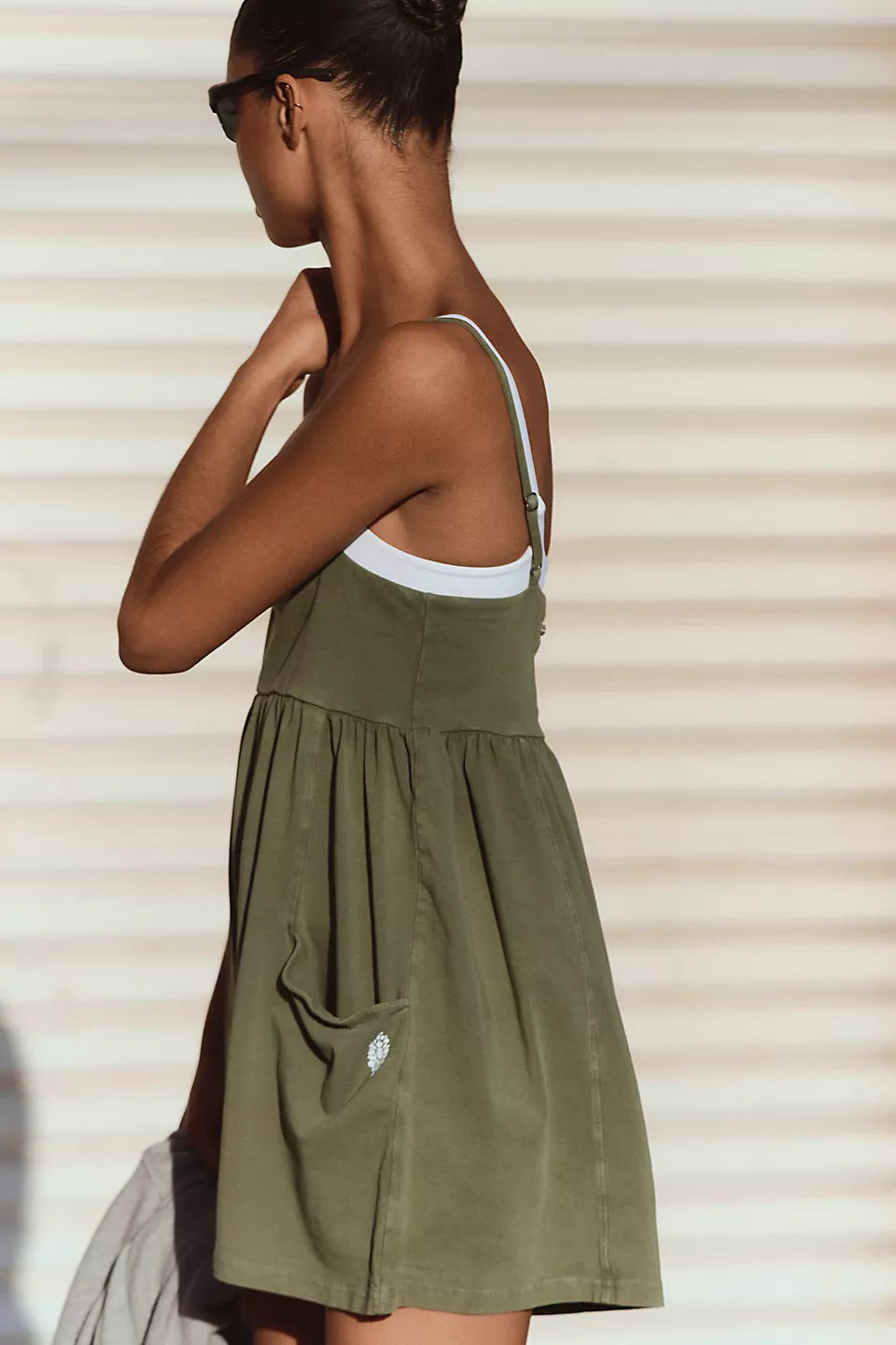 FREE PEOPLE HOT SHOT STRAPPY ROMPER - TERRIAN