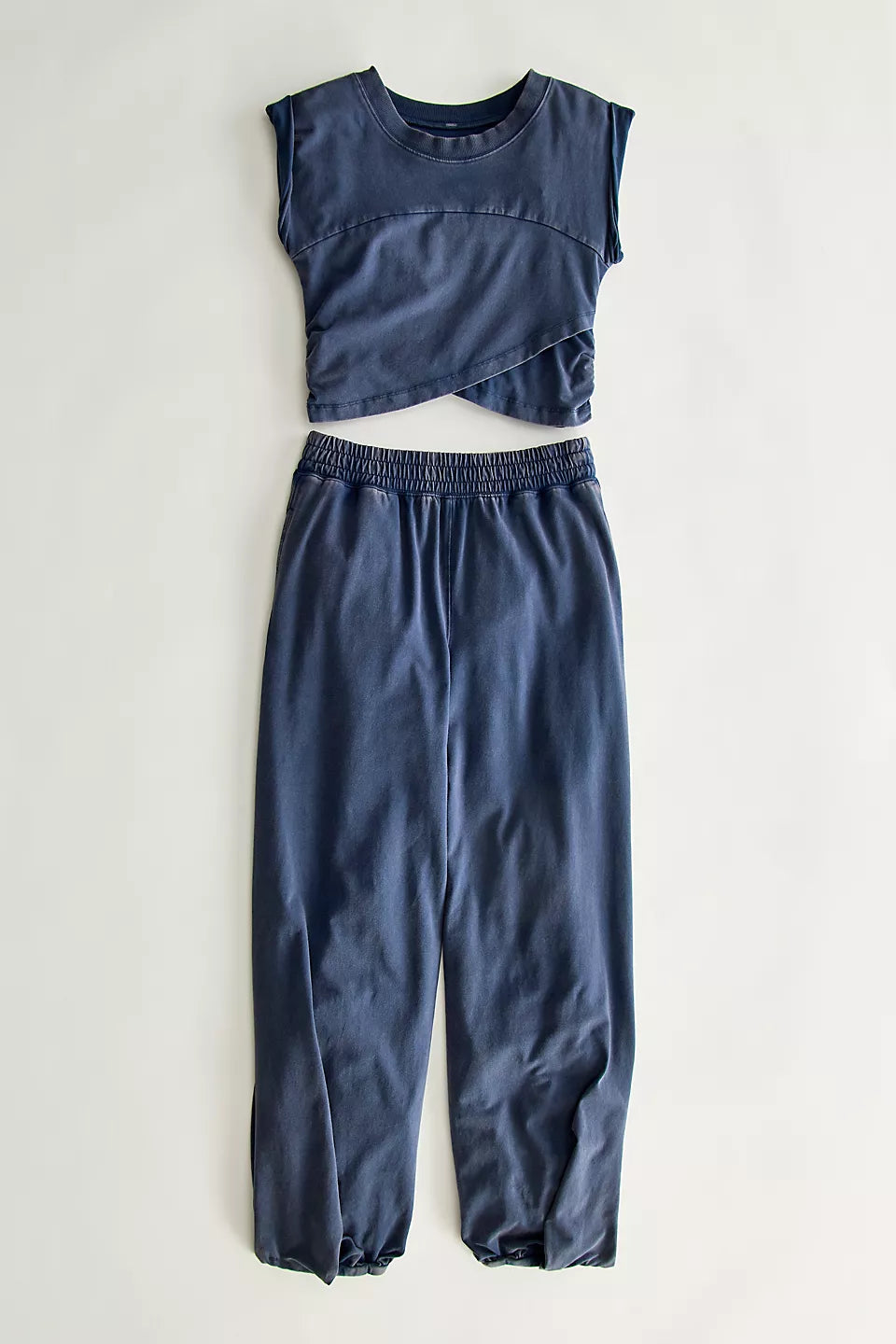 FREE PEOPLE HOT SHOT CROSSOVER SET - MIDNIGHT NAVY
