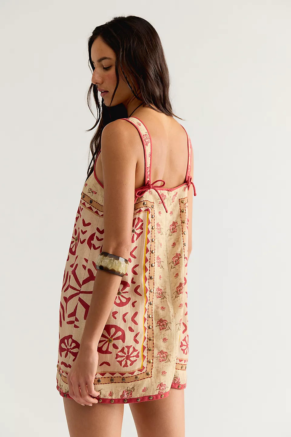 FREE PEOPLE FLEUR MINI DRESS - TEA COMBO