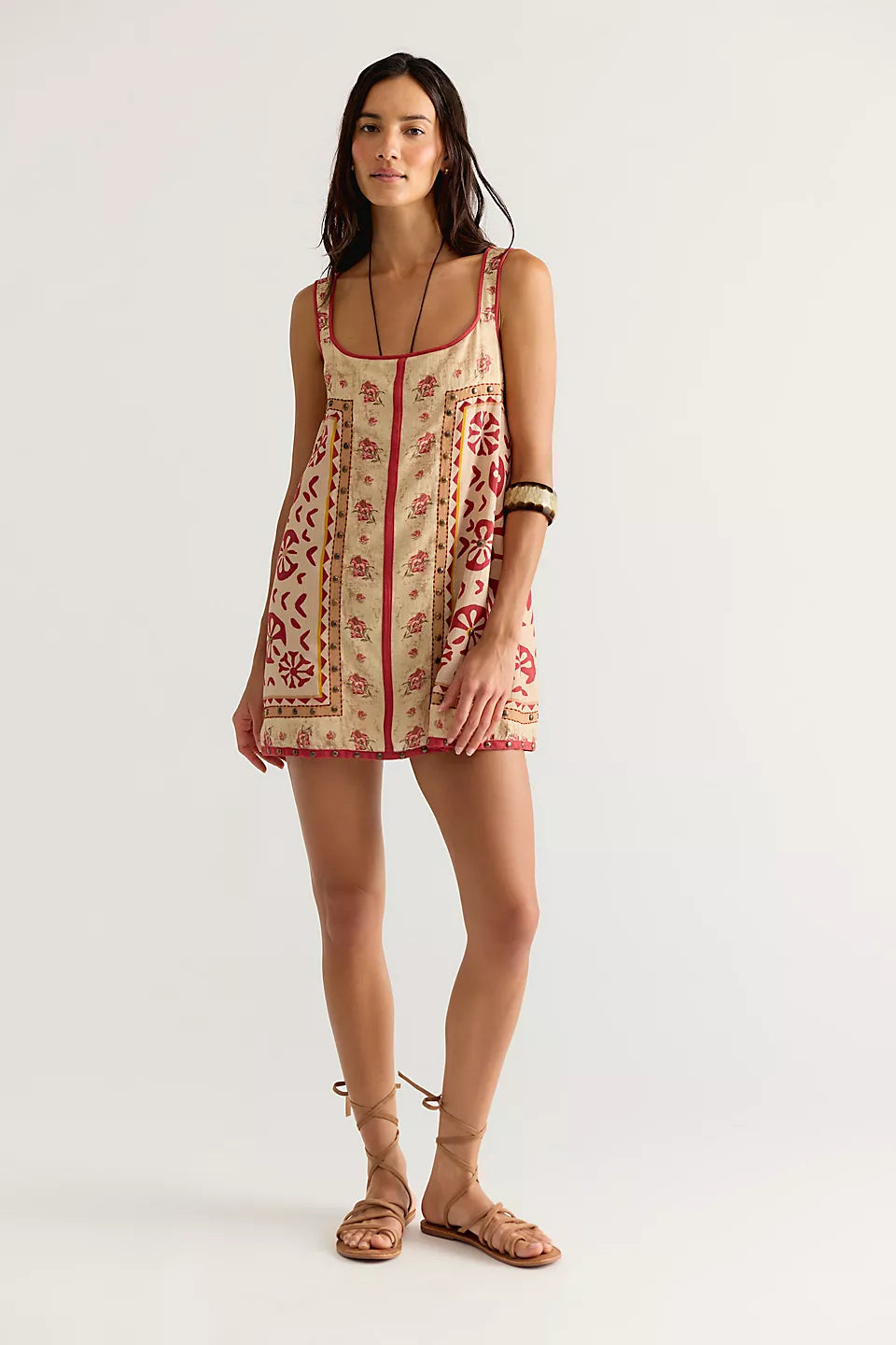 FREE PEOPLE FLEUR MINI DRESS - TEA COMBO