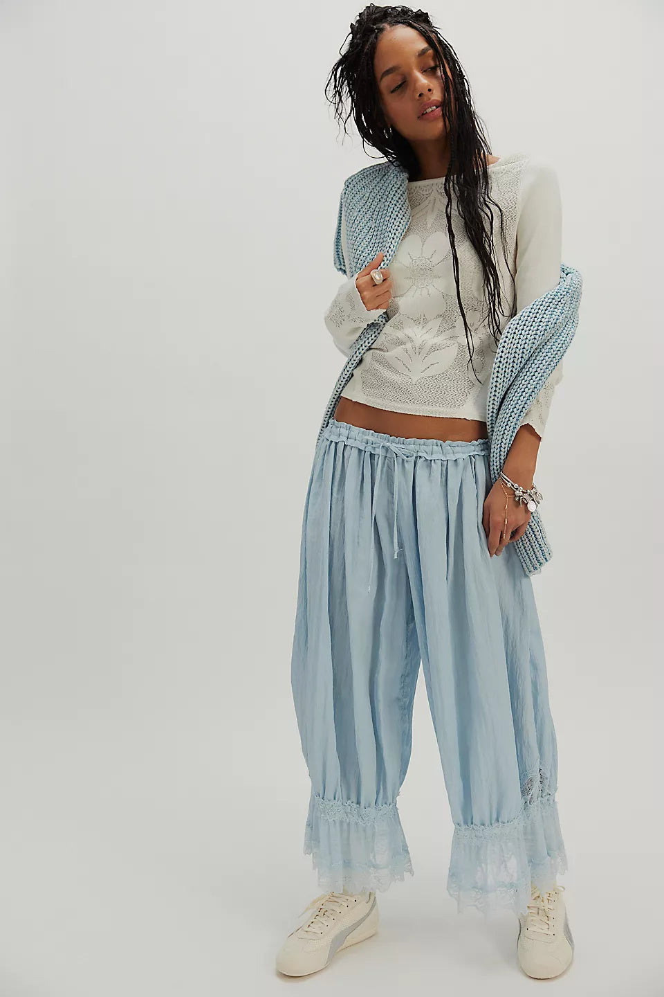 FREE PEOPLE DELILAH LONG SLEEVE - CLEAN IVORY