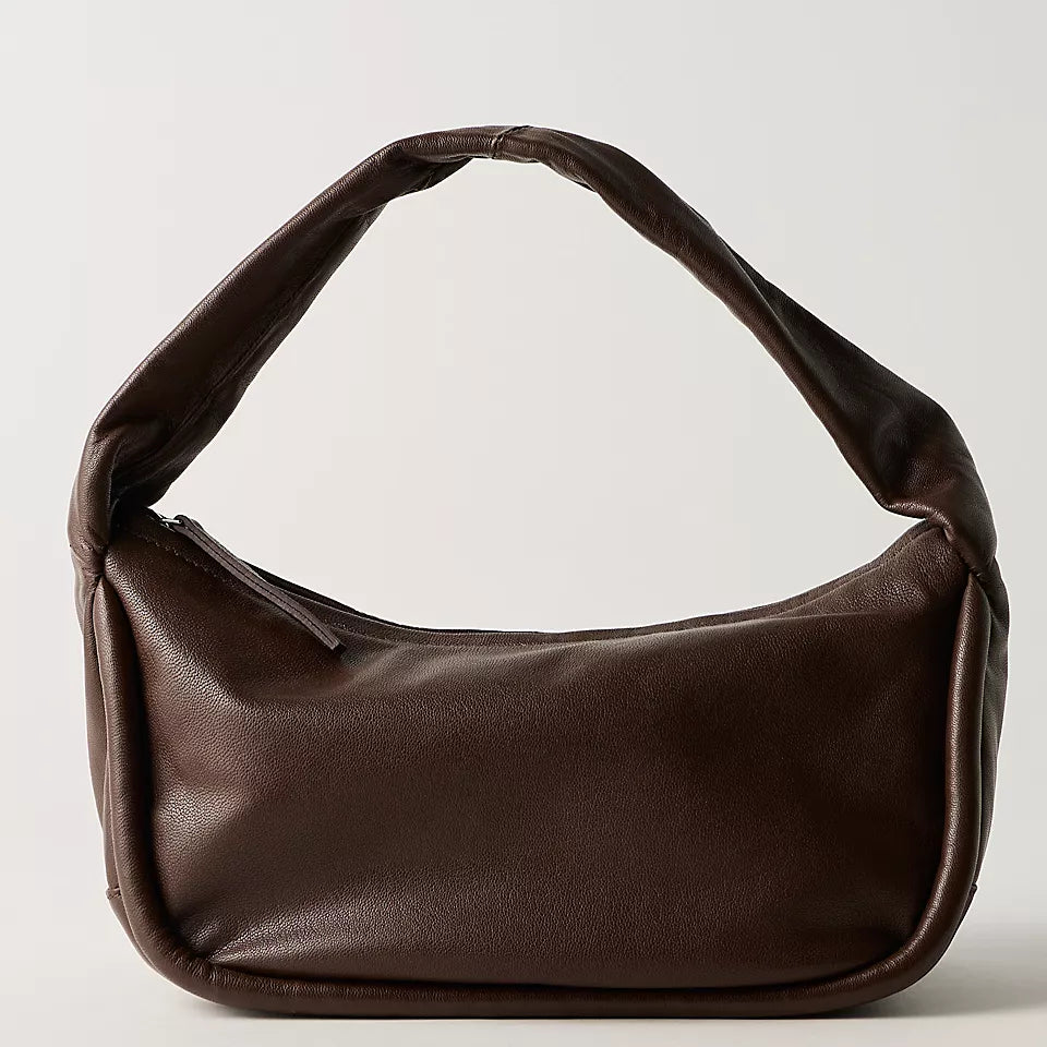 FREE PEOPLE ALEXA SHOULDER BAG - ESPRESSO