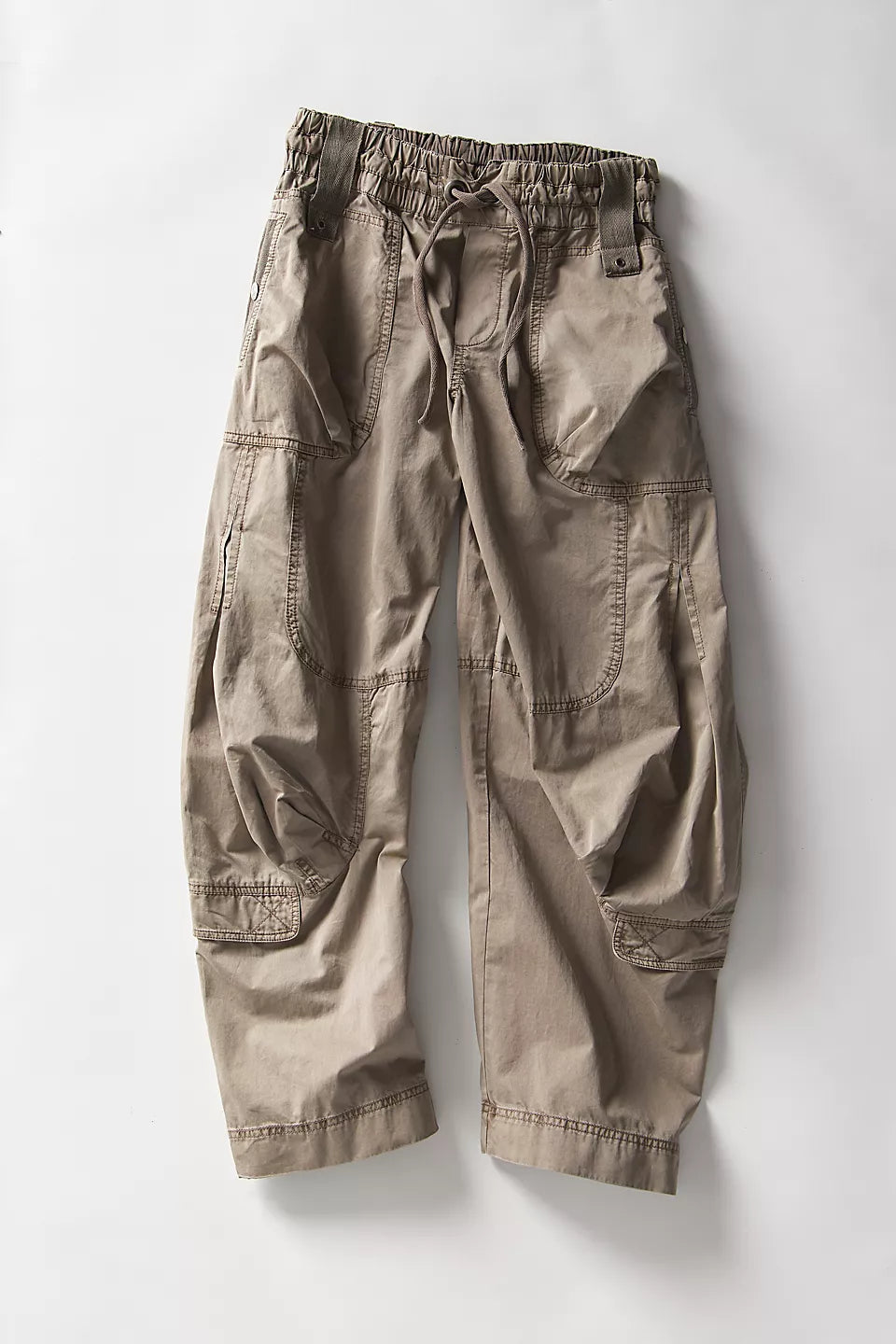 FREE PEOPLE ONSET PARACHUTE PANT - DUSTED COCOA
