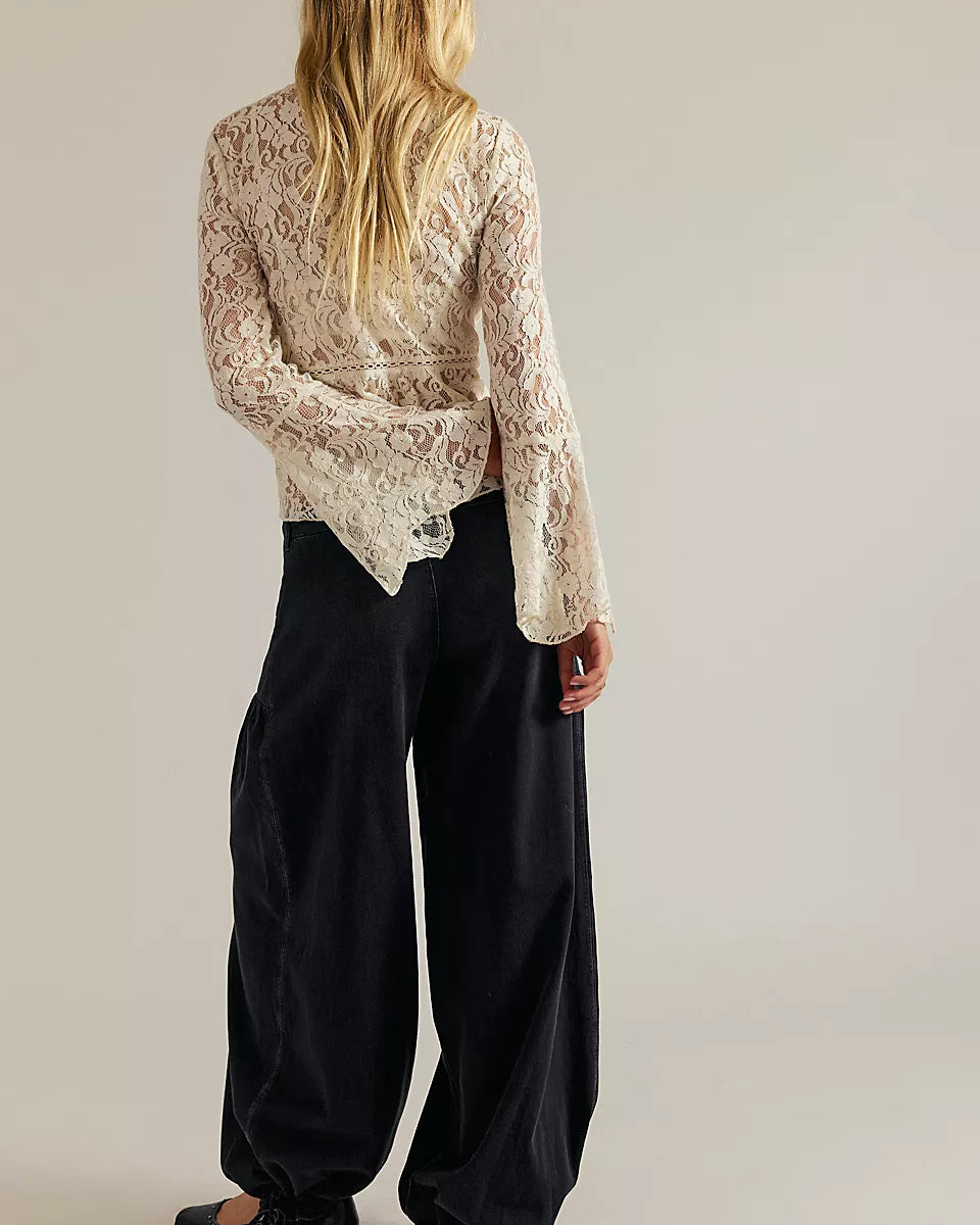 FREE PEOPLE LOTUS JEAN - SMOKESHOW
