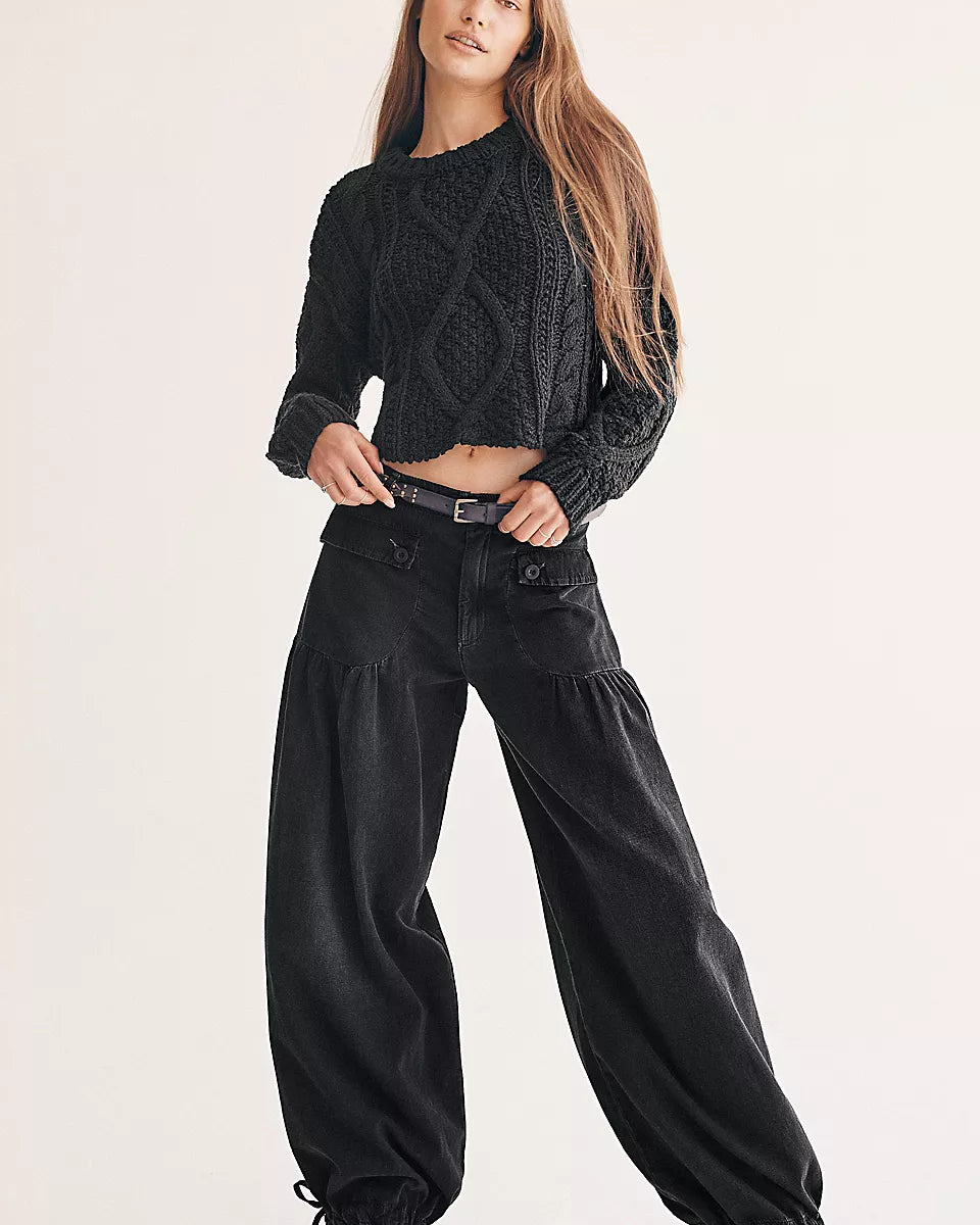 FREE PEOPLE LOTUS JEAN - SMOKESHOW