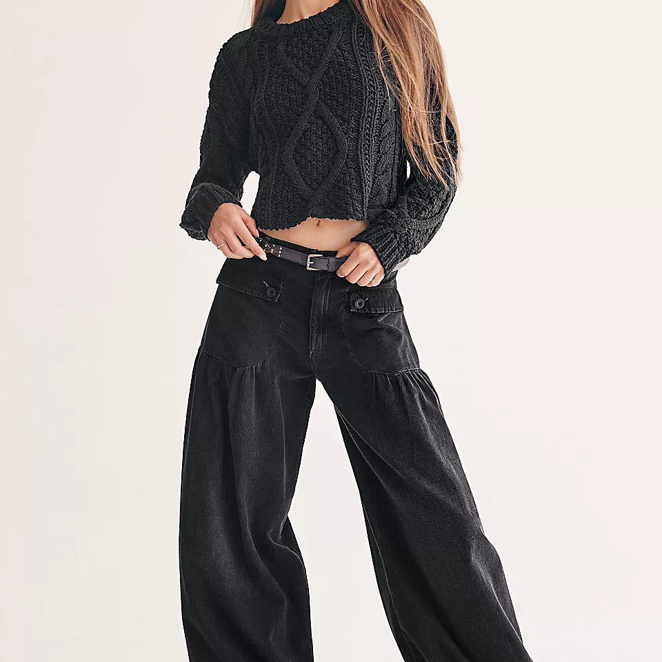*PRE ORDER* FREE PEOPLE LOTUS JEAN - SMOKESHOW
