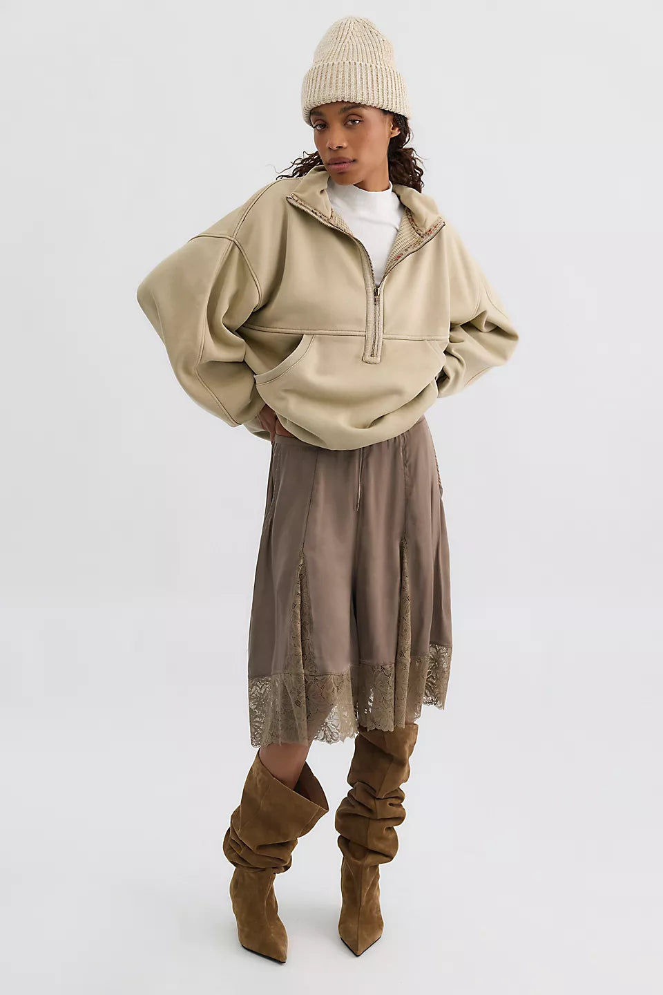 FREE PEOPLE BANKS PULLOVER - DANCING WIND