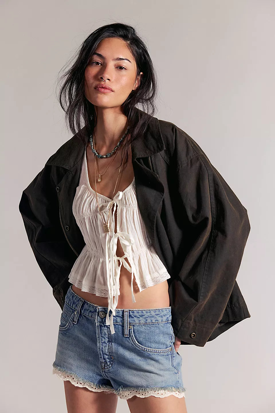 FREE PEOPLE CALI LACE SHORT - SHORT N SWEET