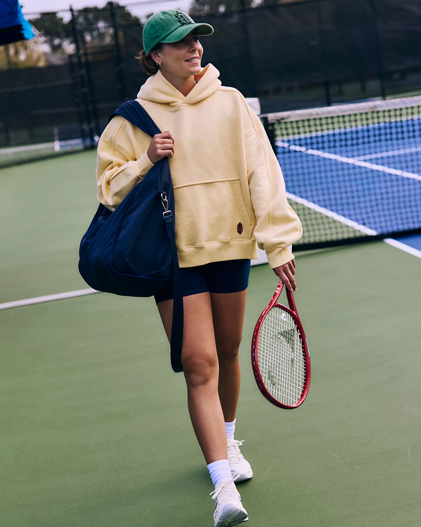 FREE PEOPLE A CUT ABOVE HOODIE - SUNLIT YELLOW