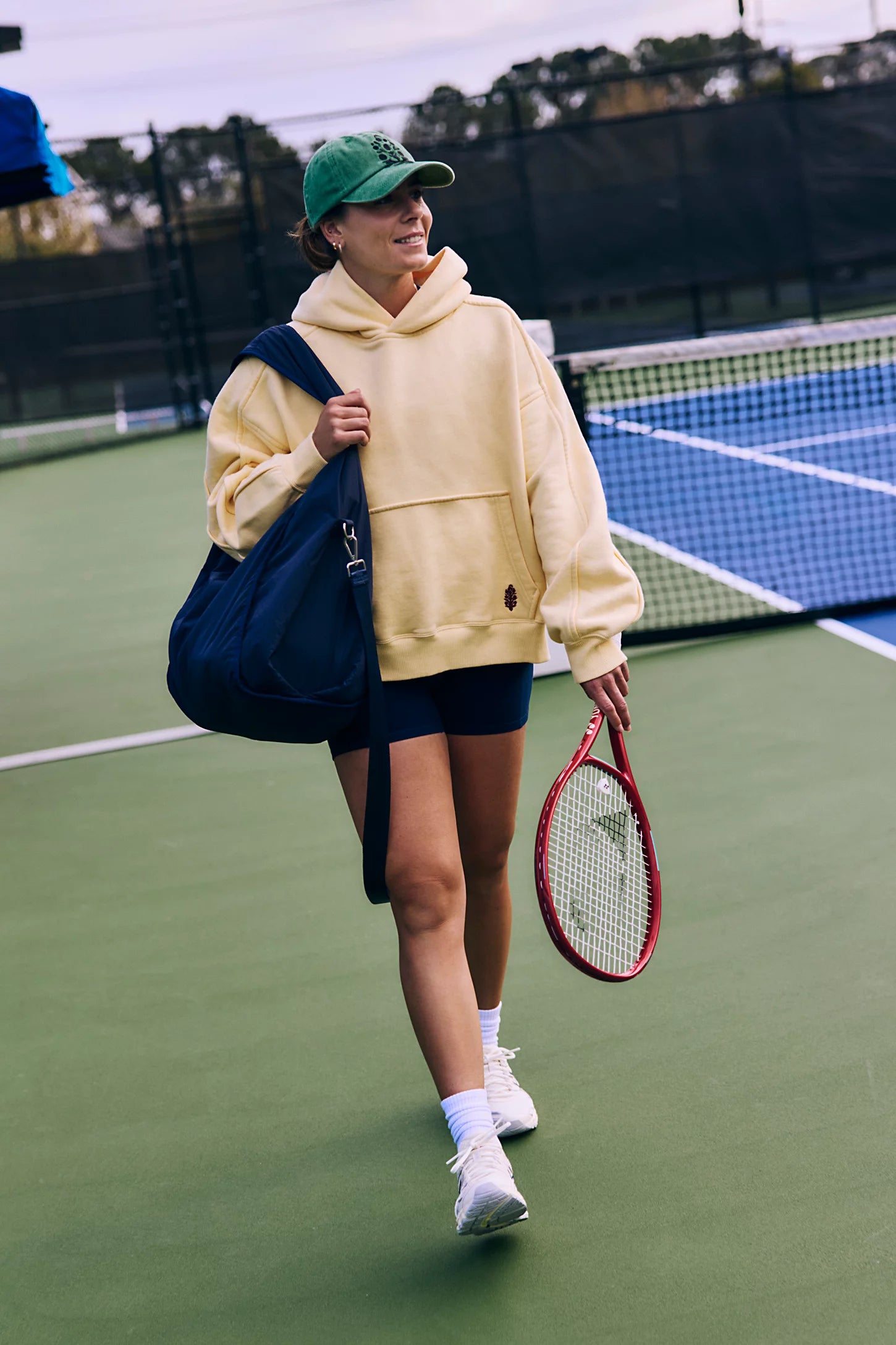 FREE PEOPLE A CUT ABOVE HOODIE - SUNLIT YELLOW