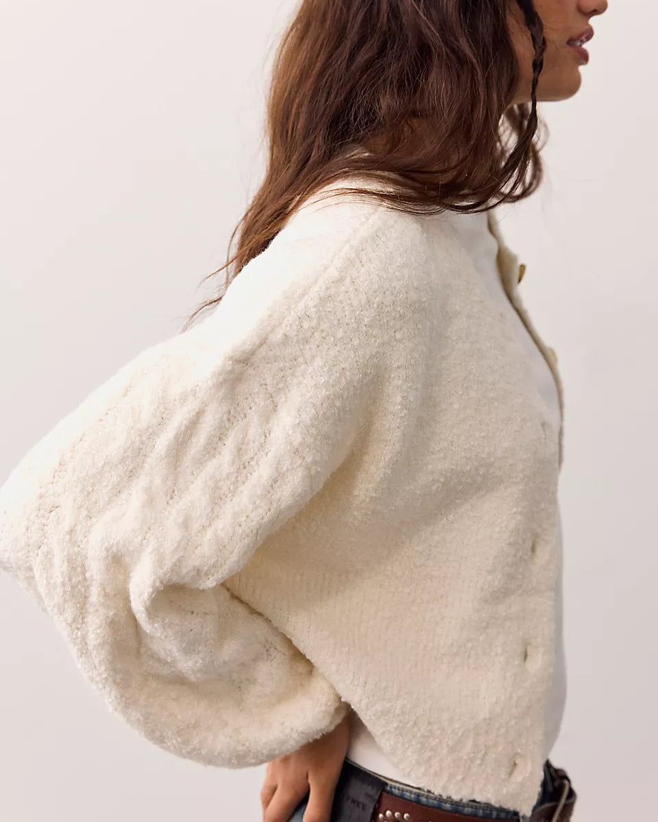 FREE PEOPLE THISTLE CARDI - SUGAR SWIZZLE