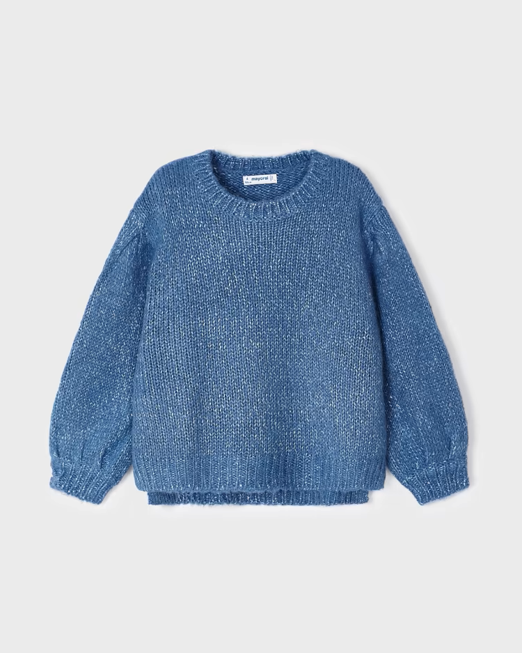 MAYORAL DROP SHOULDER SWEATER - BLUE