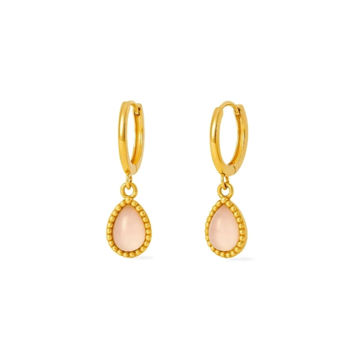 SUNNY SUNDAY POLLY EARRINGS - WHITE