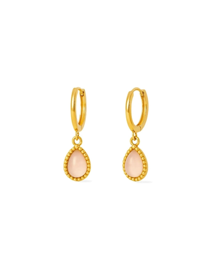 SUNNY SUNDAY POLLY EARRINGS - WHITE