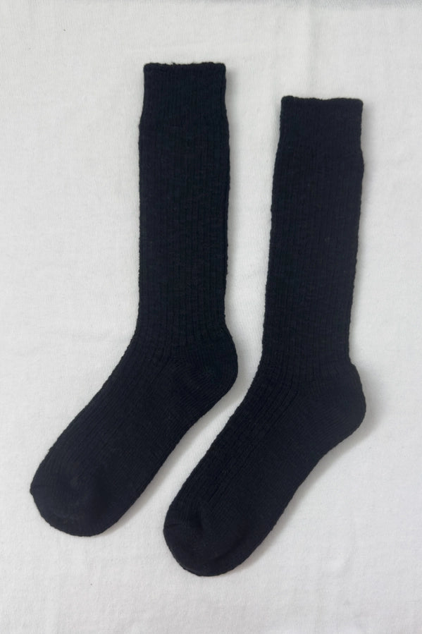 LE BON SHOPPE COTTAGE SOCKS - BLACK