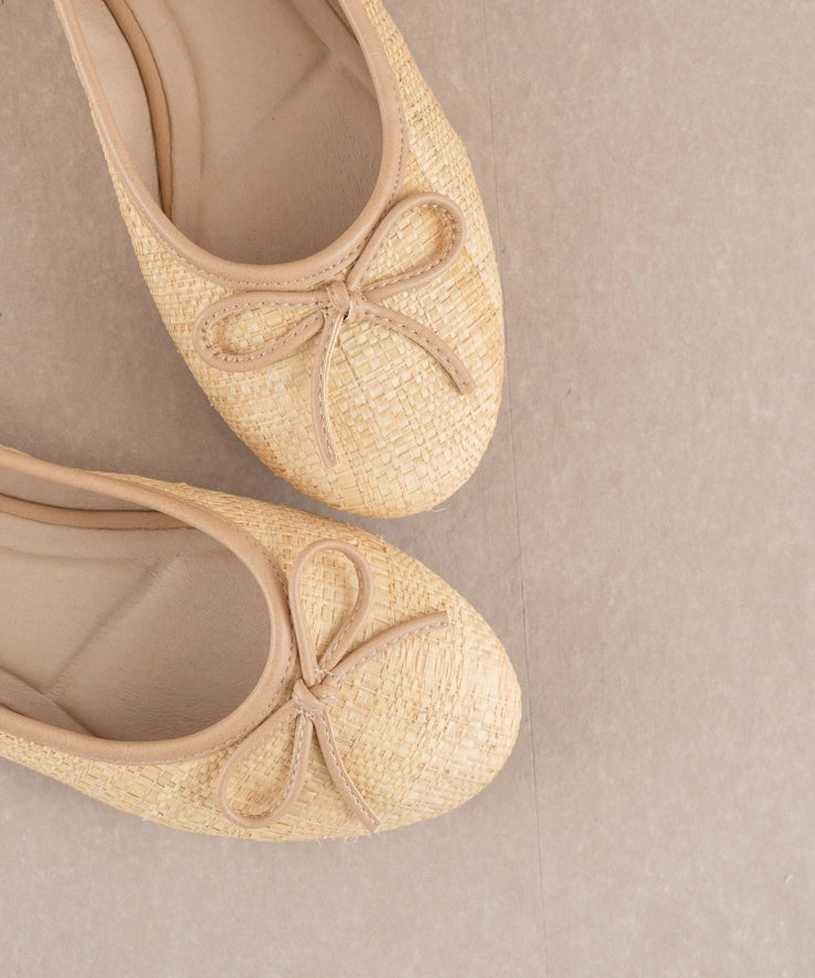 THE ERIKA BALLET FLAT - WHEAT