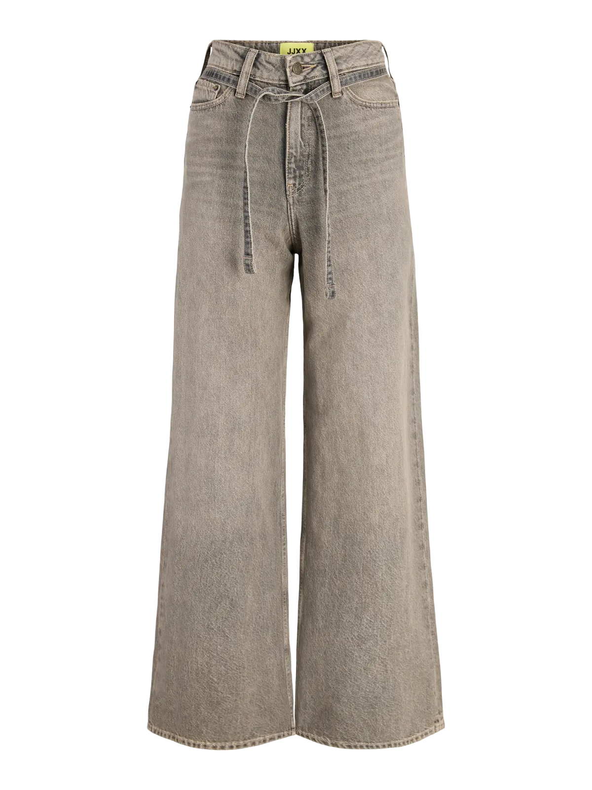 JJXX TOKYO KAIA WIDE HE JEANS - BLACK WASH DENIM