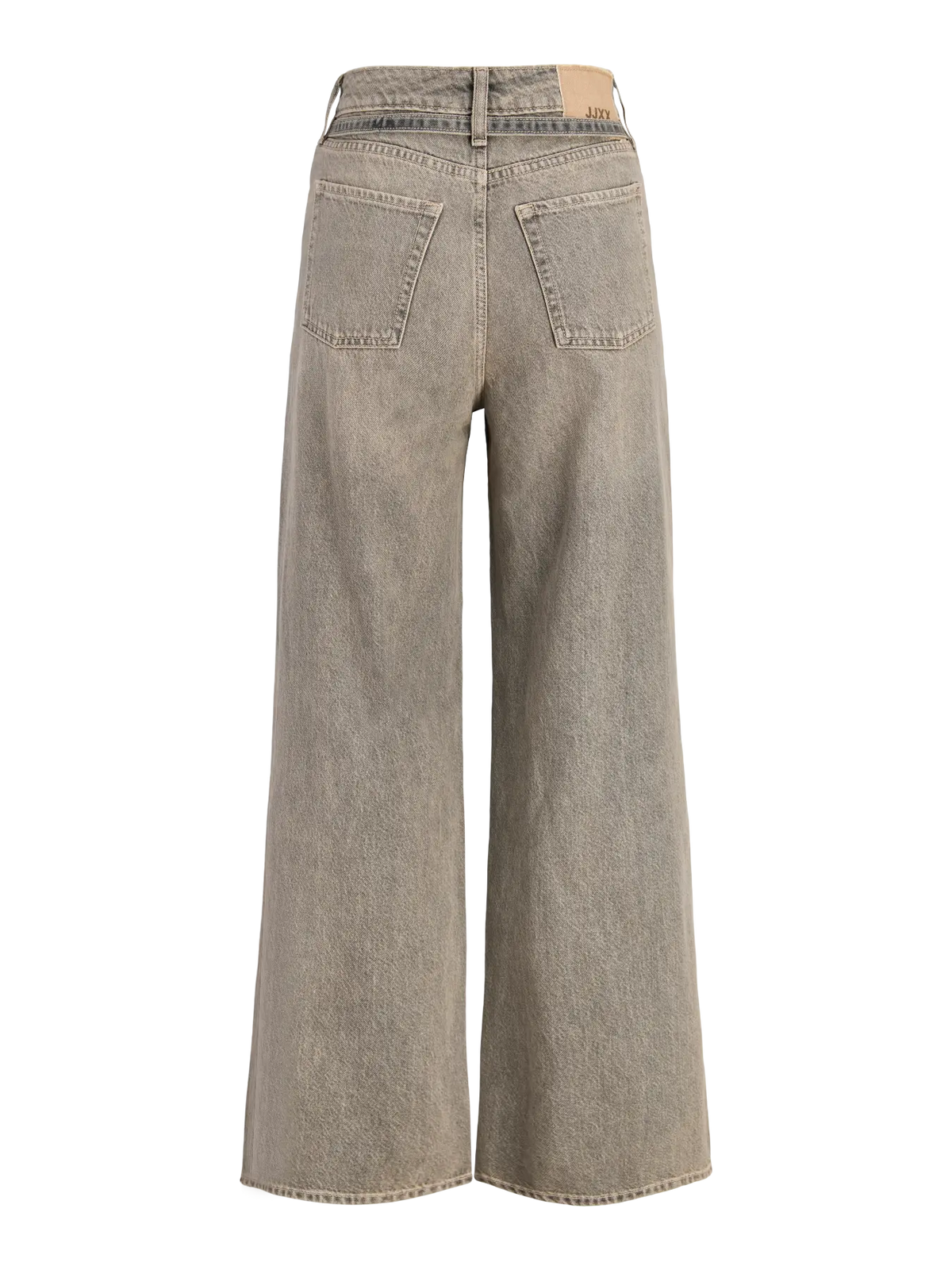 JJXX TOKYO KAIA WIDE HE JEANS - BLACK WASH DENIM