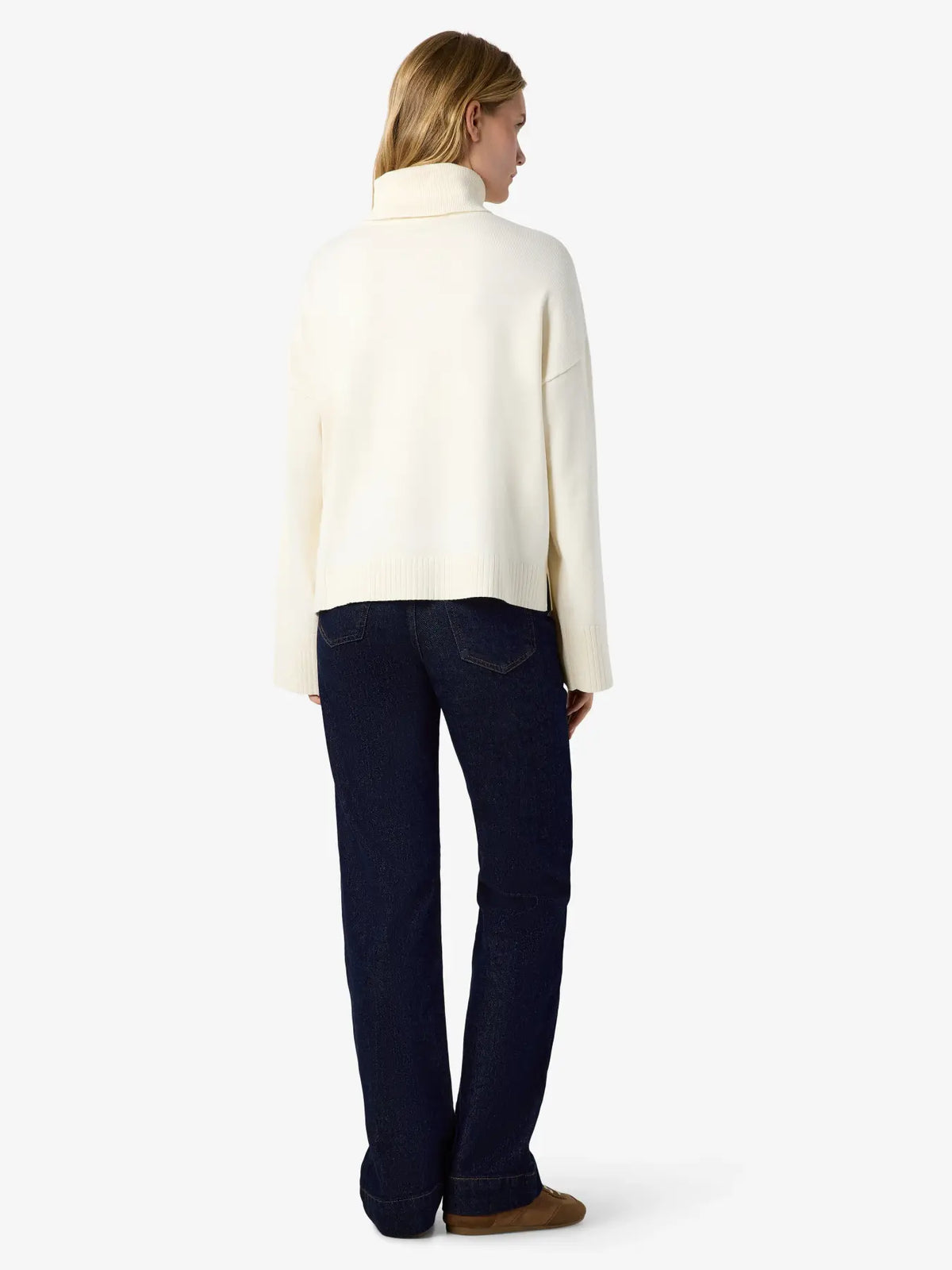 NM COSTA ROLLNECK PULLOVER - BIRCH