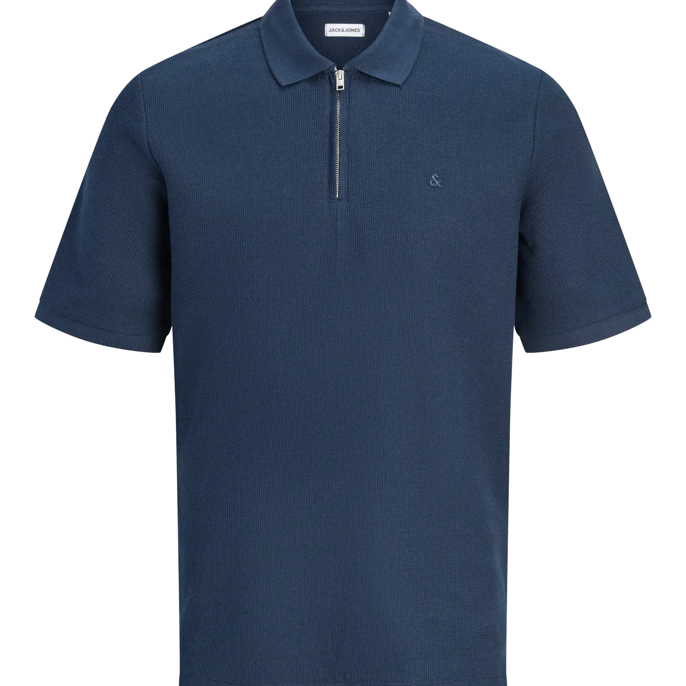 JJ AUSTIN ZIP POLO - NAVY BLAZER