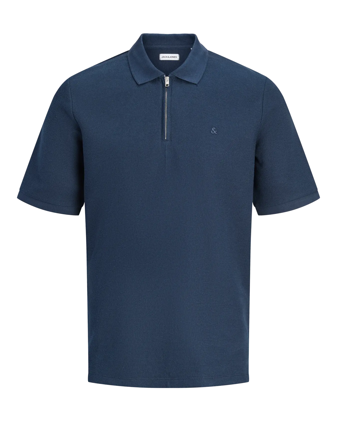 JJ AUSTIN ZIP POLO - NAVY BLAZER