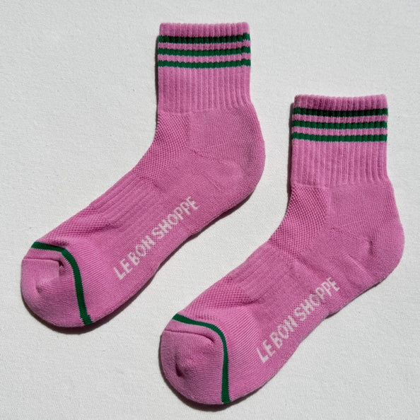 LE BON SHOPPE GIRLFRIEND SOCKS - ROSE PINK