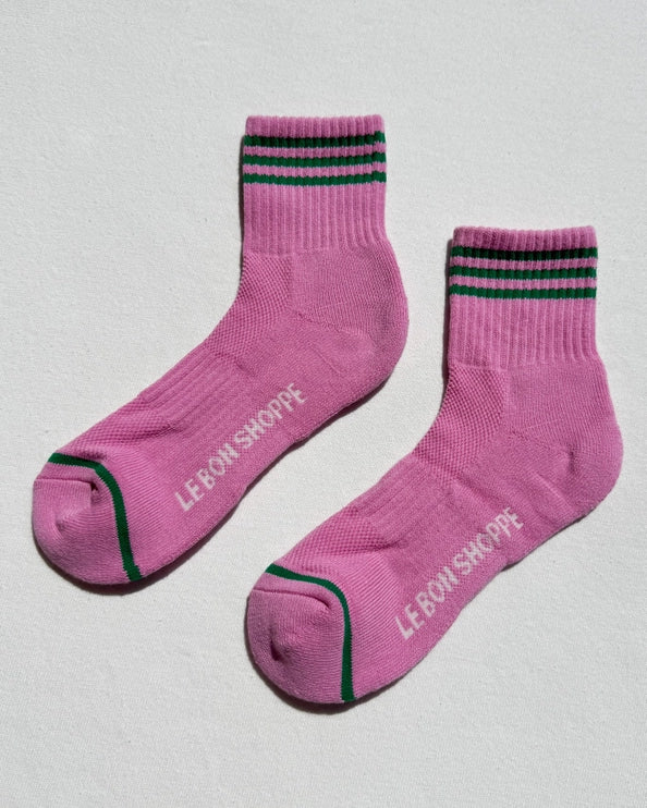 LE BON SHOPPE GIRLFRIEND SOCKS - ROSE PINK