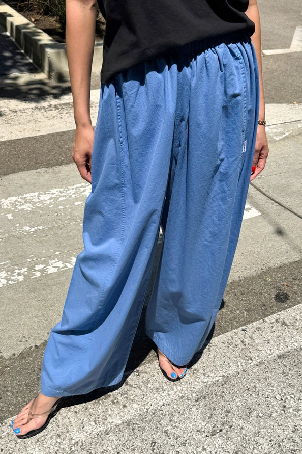 LE BON SHOPPE PARACHUTE PANTS - SLATE BLUE