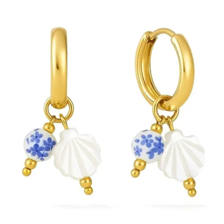 SUNNY SUNDAY HARBOR EARRINGS - GOLD